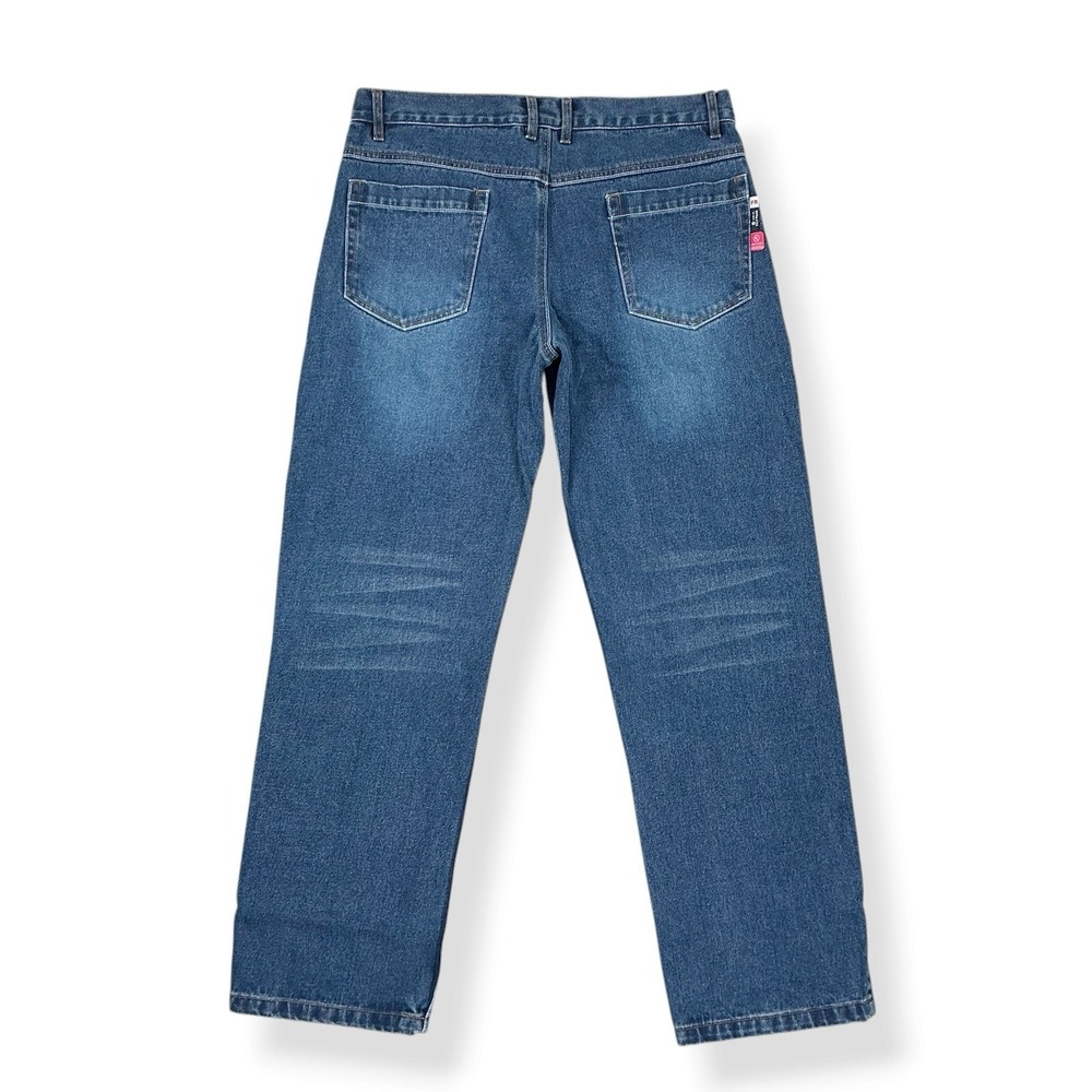 Bocomal FR Jeans Men 34x32 (ACT 34x31) Blue Denim Cotton Non-Stretch CAT II NWT - Picture 5 of 14